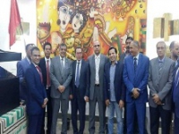 The committee of assessing the performance of the universities visits Benha and inspects the faculties and the university’s hostels and heaps praise on the stduents’ participation in the preparations
