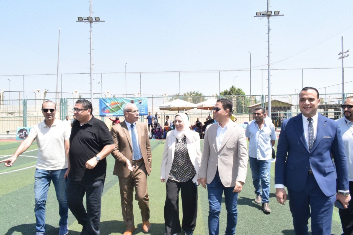 With the participation of 12 universities: The President of Benha University attends the fourth sports festival for Delta and Greater Cairo universities