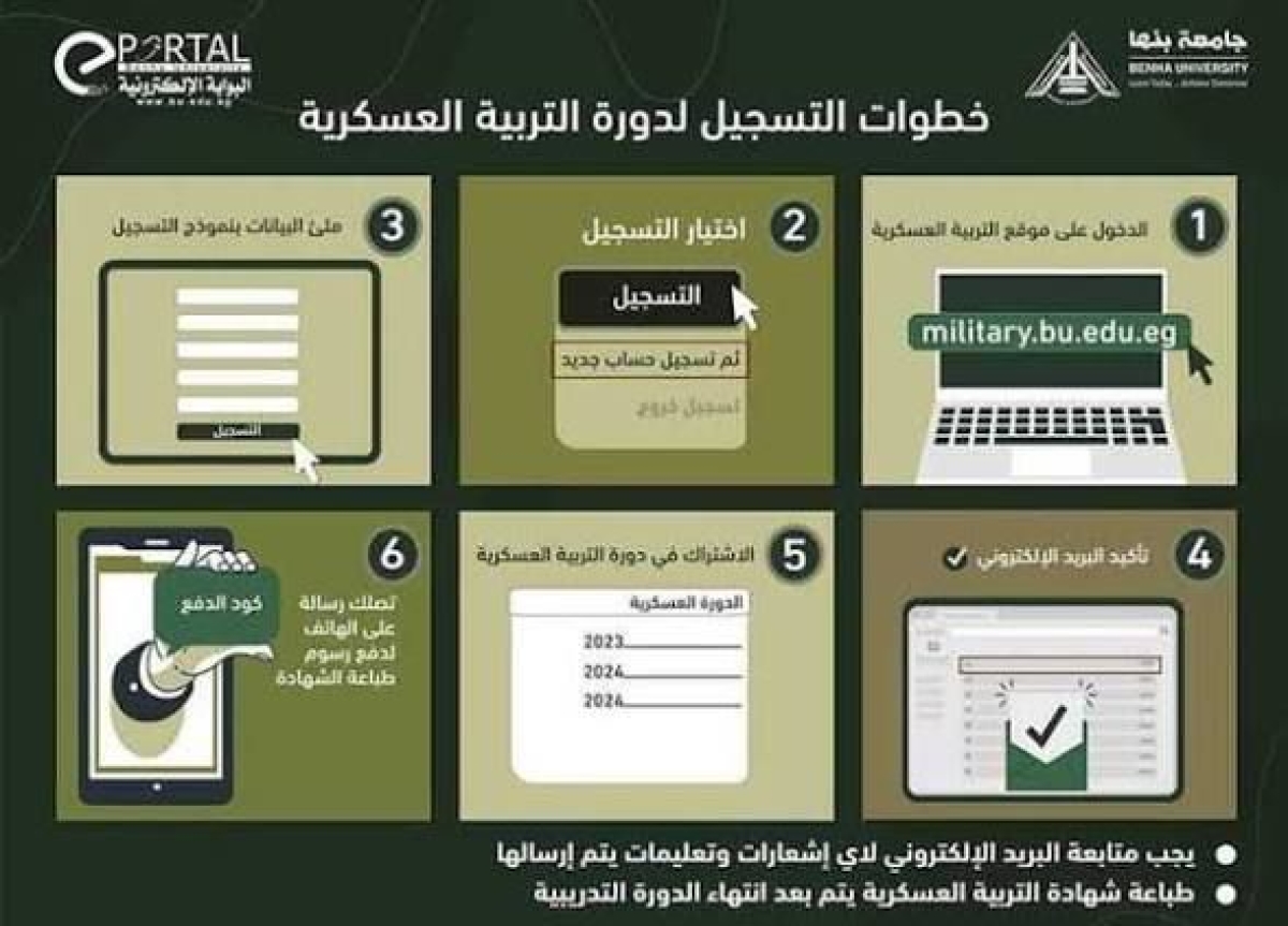Registration is now open for the Military Training Course (Boys) for the session of 2026/6/27.