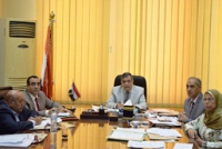 Benha University’s leaders committee meets with the applicants of the jobs of general managers of the faculties of science and veterinary medicine