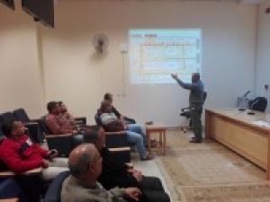 A workshop bout the emergency evacuation