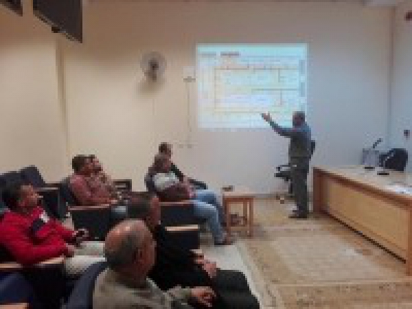 A workshop bout the emergency evacuation